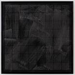 O.T. (Random Grid nr. 13 P), 2018

laserentfernte Mischtechnik auf Papier, 30 x 30 cm, Künstlerrahmung 
rückseitig signiert

AUSRUFPREIS: 700.-
