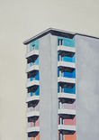 Balconies on Wagramer Strasse II, Wien, 2015

Aquarell auf Papier, 35 x 25 cm, Künstlerrahmung
rückseitig signiert und beschriftet

Ausrufpreis: 800,-