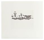 Eingeschneit in den Rocky Mountains, 2003

Radierung, 20 x 24,5 cm (Blattgröße 39 x 44,5 cm), gerahmt
182/200, signiert und nummeriert 

Ausrufpreis: 230,-